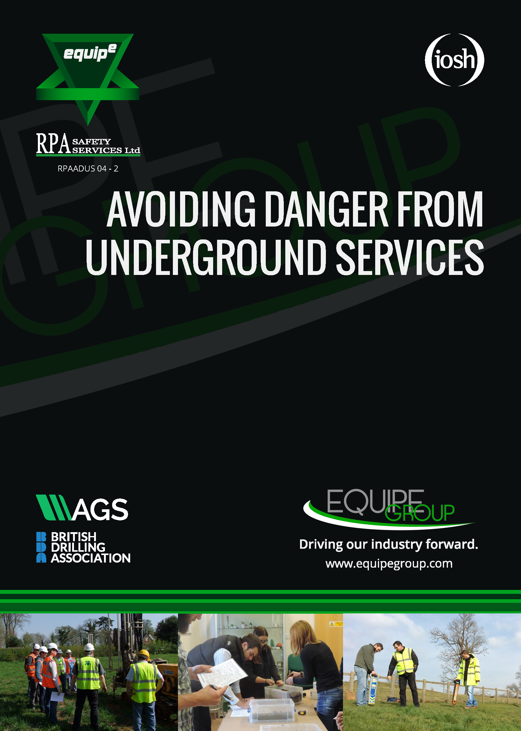 IOSH Avoiding Danger from Underground Services Course Booklet