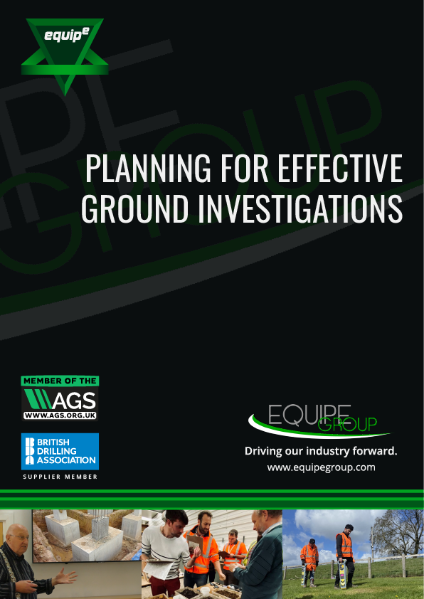 Planning for Effective Ground Investigation Booklet