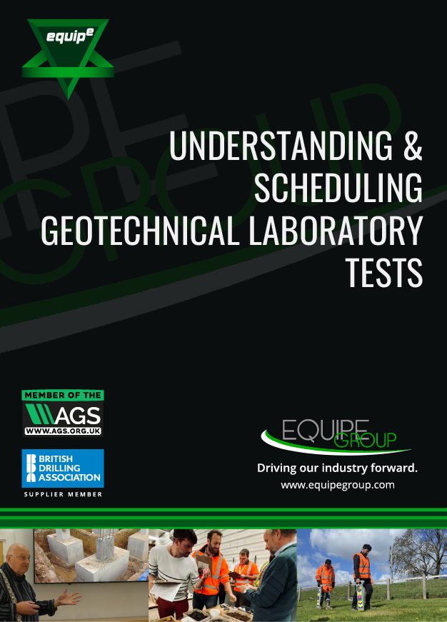 Understanding and Scheduling Geotechnical Laboratory Tests Course Booklet
